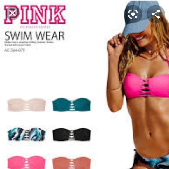 Victoria's Secret Pink criss-cross bandeau bikini - Picture 12 of 13